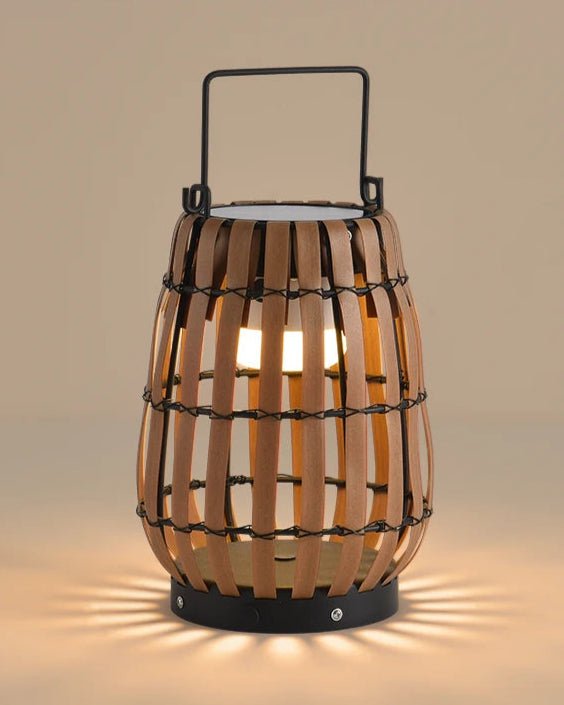 Shibui Lantern – Japandi solar lantern with 3000K warm glow