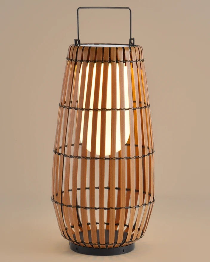 Shibui Lantern – Japandi solar lantern with 3000K warm glow