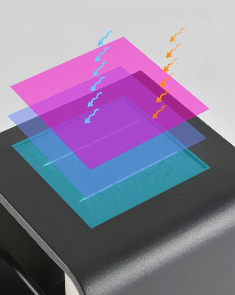 Kaku Column with integrated solar panel and 8–12 hour runtime  5. Size shot