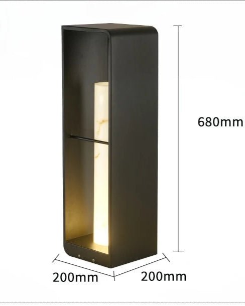 Kaku Column ideal size for pathways, gardens, or outdoor spaces