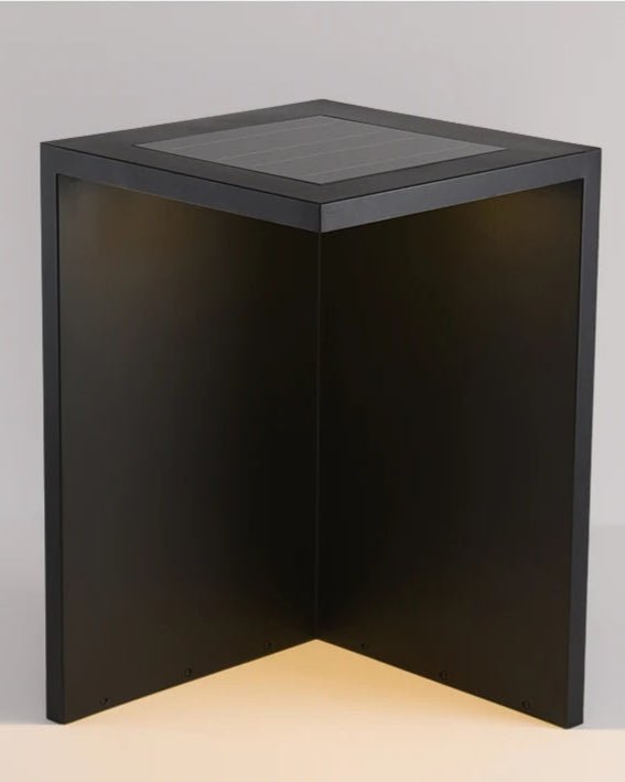 Close-up of Shikaku table light showcasing minimalist Japandi design with 3000K warm glow