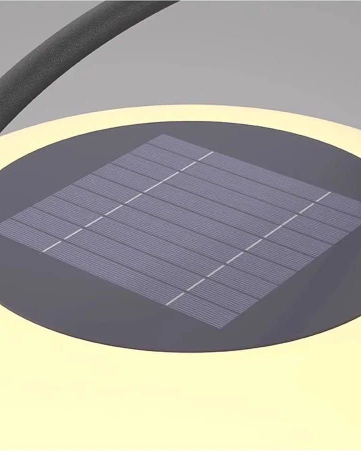 Tama Lantern integrated solar panel with 8-12 hour runtime