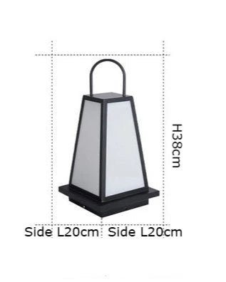 To Lantern ideal size for outdoor spaces