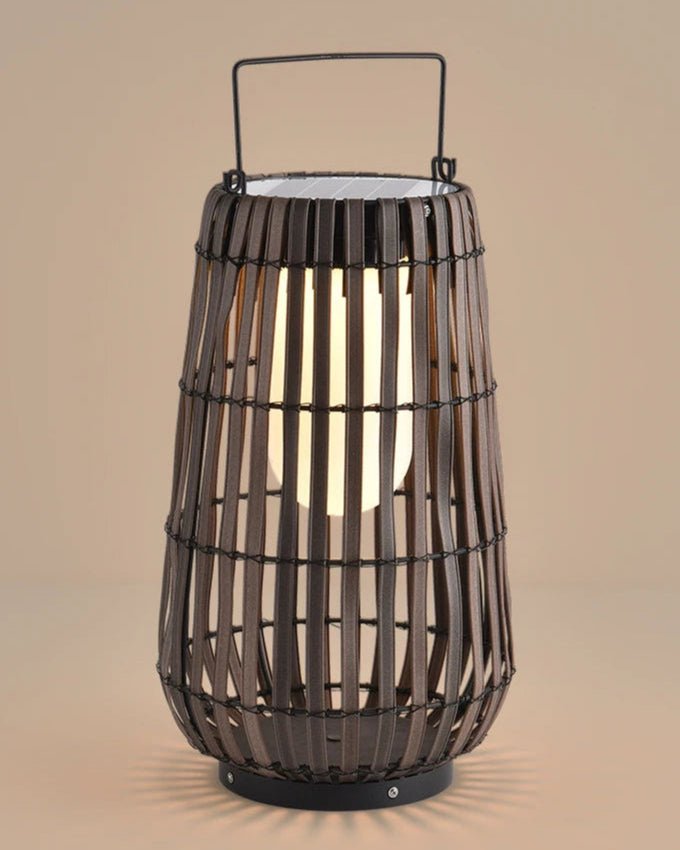 Shibui Lantern – Japandi solar lantern with 3000K warm glow