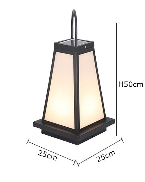 To Lantern ideal size for outdoor spaces