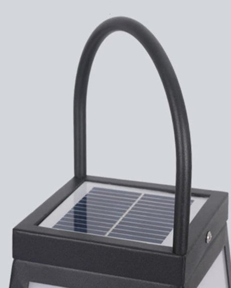 To Lantern integrated solar panel with 8-12 hour runtime