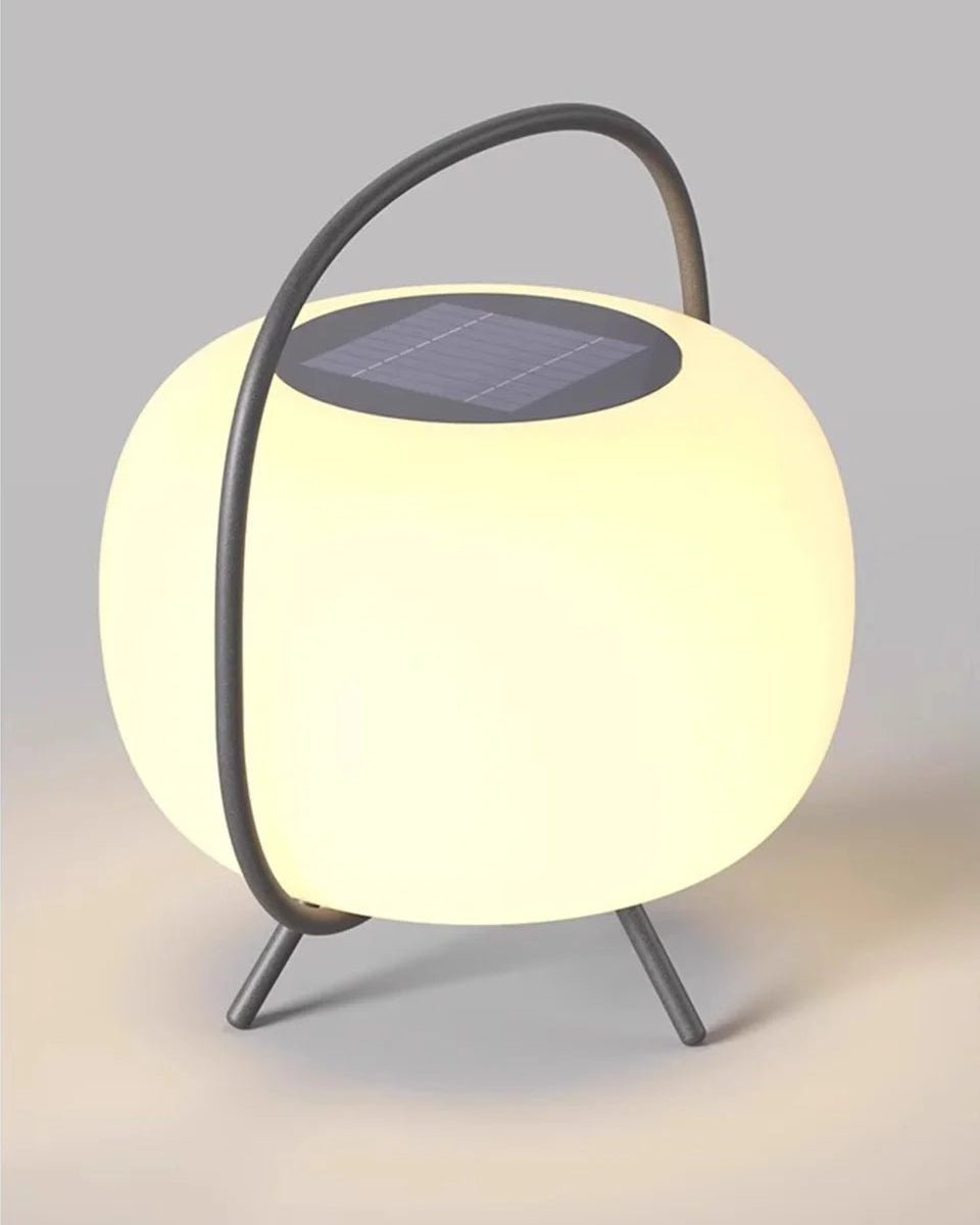 Tama Lantern – Japandi solar lantern with 3000K warm glow