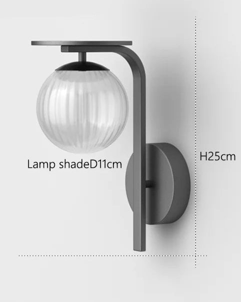 Tsuki Wall Light ideal size to complement outdoor architecture