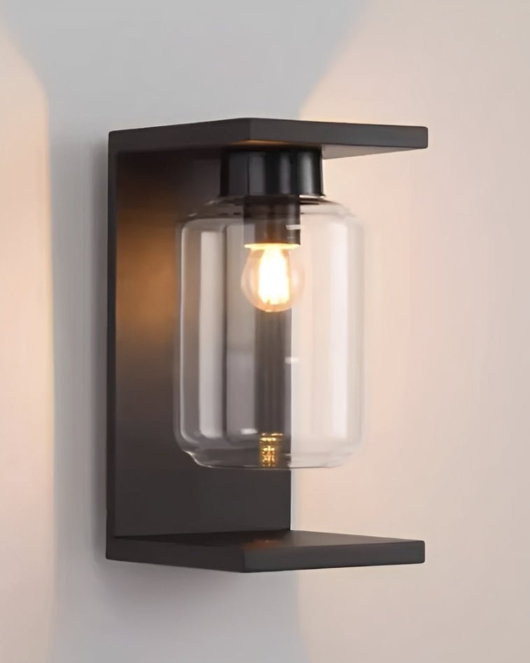 Yobi Wall Light – 3000K warm glow creating calming outdoor spaces