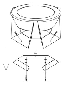 Enso Ground Light showing installation and operation instructions for proper use