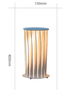 Nami Column Snow ideal size for pathways, gardens, or outdoor spaces